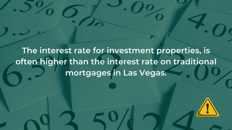 interest rate for investment properties