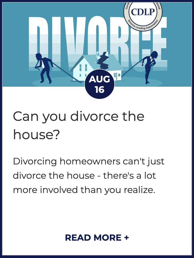 can you divorce the house?